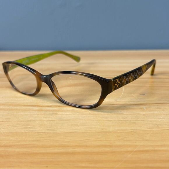 Coach HC 6002 Cecilia T Eyeglasses 5052 Tortoise Metal Frame Only 51-16 135 main image 4